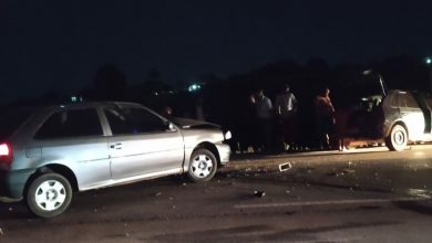 Foto de Criança fica ferida em acidente envolvendo três veículos no Cruzeiro de Laje