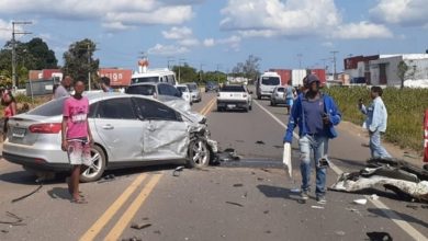 Foto de Veículos ficam destruídos em acidente na BA-046 em Santo Antônio de Jesus