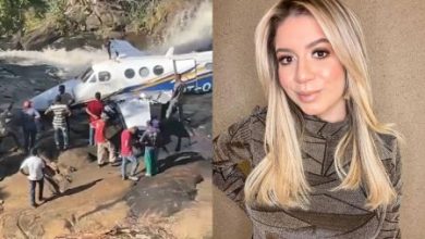 Foto de Cantora Marília Mendonça e mais quatro pessoas morrem em queda de avião