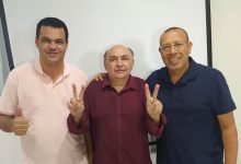 Foto de SAJ: Ex-prefeito Humberto Leite declara apoio aos deputados Prisco e Dal