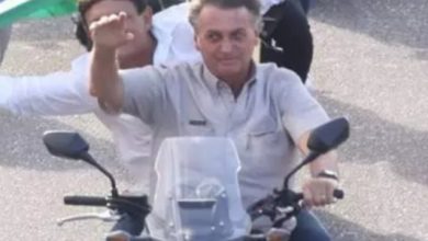 Foto de Bolsonaro participa de motociata em Cruz das Almas nesta sexta-feira (1°)