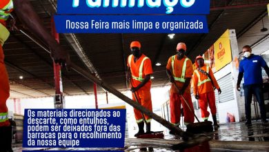 Foto de Prefeitura realizará, no domingo (21), faxinaço na Feira Livre de Santo Antônio de Jesus