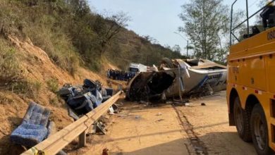 Foto de Tragédia: Acidente de ônibus com torcedores do Corinthians deixa mortos em Minas Gerais