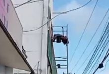 Foto de Homem sofre descarga elétrica enquanto trabalhava no centro de Amargosa