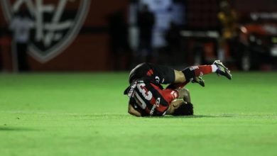Foto de Com gol no fim, Vitória perde para o Flamengo dentro do Barradão