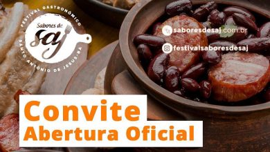 Foto de Participe da abertura oficial do Festival Gastronômico Sabores de SAJ