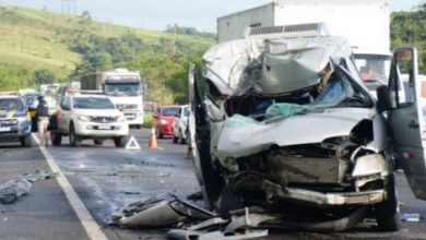 Foto de Três pessoas morrem em acidente com van de Mutuípe que levava pacientes para Salvador