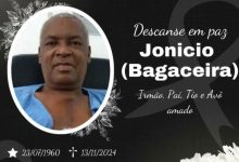 Foto de Morre Bagaceira aos 64 anos; uma das pessoas mais conhecidas em Santo Antônio de Jesus