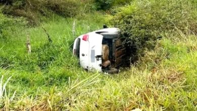 Foto de Policial e professor sofre acidente na BA-026 entre Amargosa e Brejões