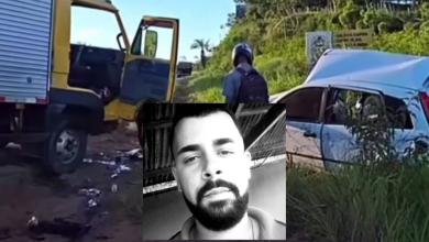Foto de Vítima de acidente na BR-101, no trecho de Santo Antônio de Jesus é identificada; morador do Tabuleiro de Menezes