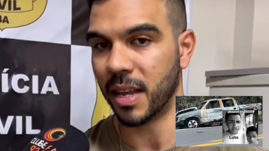 Foto de Delegado diz que veículo incendiado por populares prejudicou o trabalho de perícia da polícia no caso Samuel e Mateus
