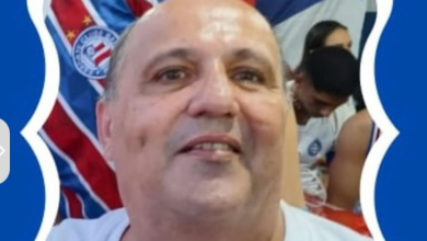 Foto de Zé Bola torcedor do Bahia morre aos 58 anos em Santo Antônio de Jesus